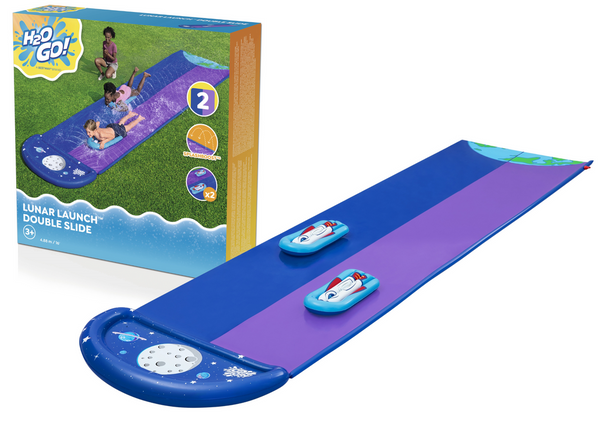 Doppelte Wasserrutsche 4,88 m Bestway 52642