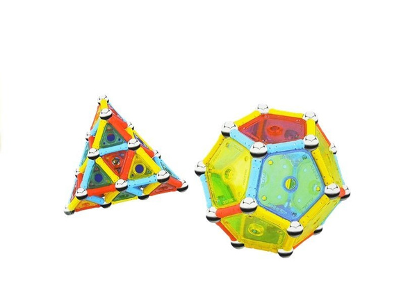 Magnetic World Series Panels 110 PCS Creative Magnetic Educational Toy