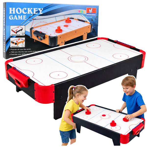 Mini Air Hockey Table Arcade Game For Kids Black