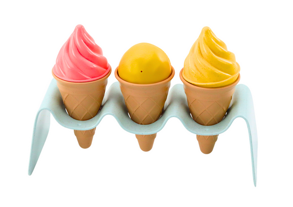 Sand Set Ice Cream Wafers Cupcakes Spoon 13 El