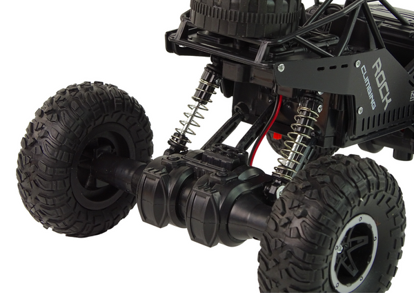 RC Rover 1:16 Car Black Remote Controlled Vehicle