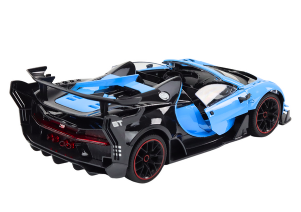 Remote Controlled Sports Car RC 1:12 Opening Doors Blue