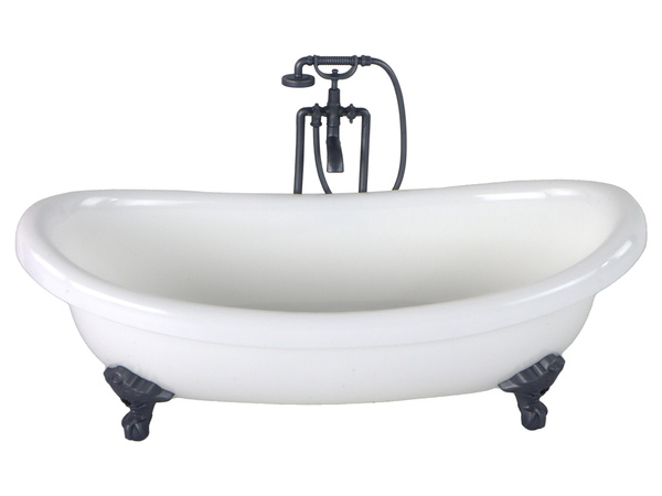 Kinderpuppen-Bademantel, Toilette, Badewanne, Badezimmer