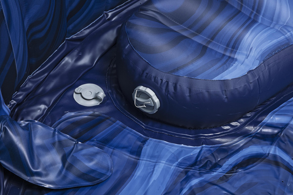 Aufblasbarer Whirlpool Santorini 7 Personen 216 x 216 x 80 cm Bestway 6001T