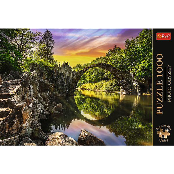 Puzzle – 1000 Premium Plus Rakotzbrücke in Kromlau, Deutschland Trefl 10811