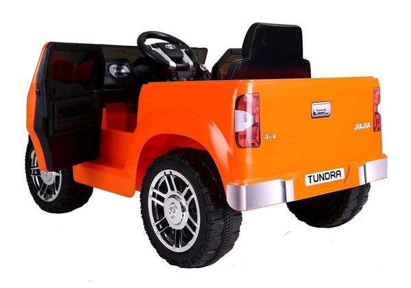 Electric Ride-On Car Toyota Tundra Orange Painted