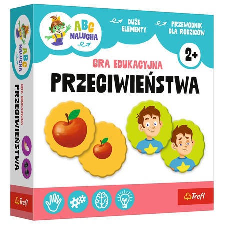 SPIEL - Gegensätze - Kleinkind ABC Trefl 02908
