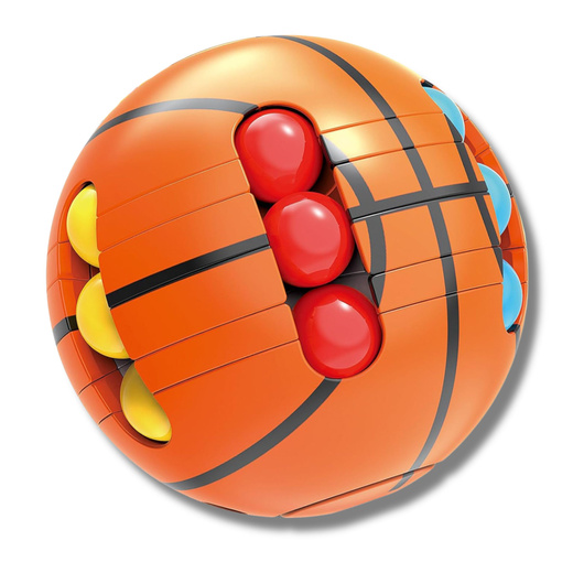 Ballpuzzle-Arcade-Logik-Sensorik-Spiel für Kinder Orange