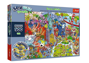 Spy Guy Lost Items Puzzle 500 Teile. USA Trefl 37480