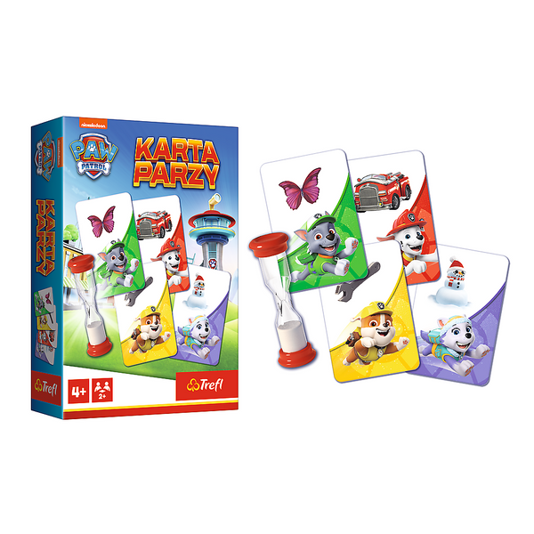 Paw Patrol Paare Kartenspiel Trefl 02691