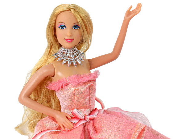 Children's Doll Long Blonde Hair Wardrobe Shoes Dresses Accessories