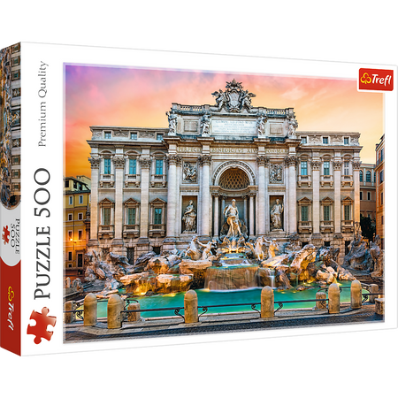Puzzle 500 Teile Trevi-Brunnen, Rom Trefl 37292