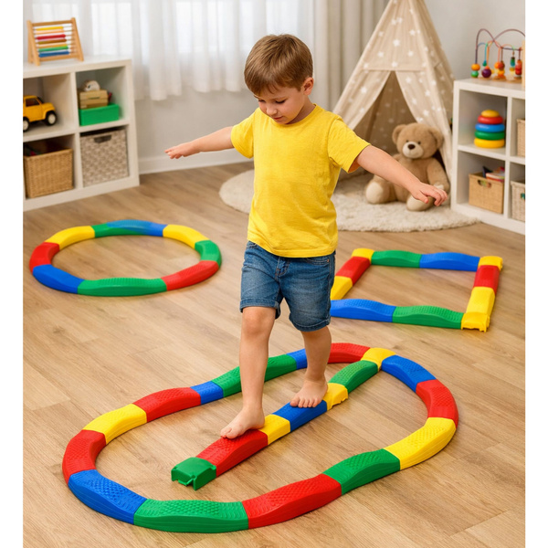 Sinnespfad Balance Boards 16 Boards Anti-Rutsch-Verbindungen