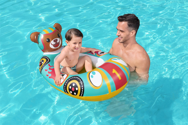Inflatable Boat Bear 109cm x 69cm Bestway 34170