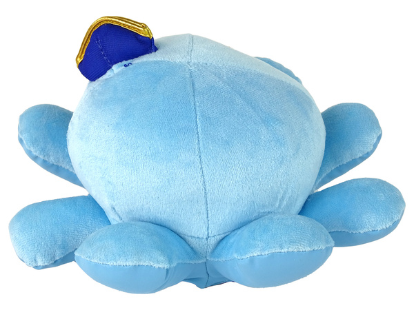 Oktopus-Maskottchen-Lichter klingen blau