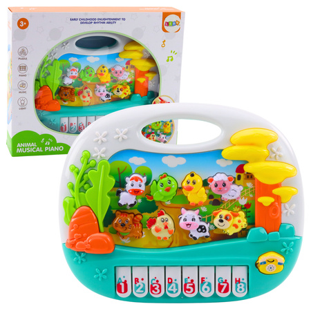 Educational Piano Interactive For Toddlers Animal Sounds