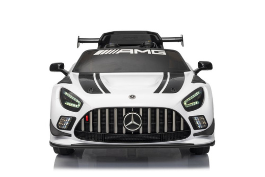 Battery-powered car Mercedes AMG GT3 White