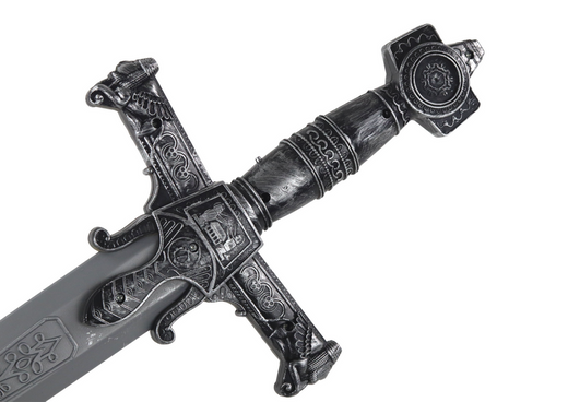 Warrior Sword Decorated Handle Sounds 80cm x 18cm x 3cm