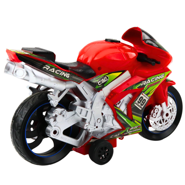 Rennrad Racer Drive Lichter Sounds Rot