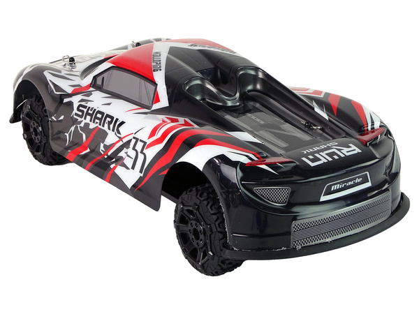Sportwagen R/C 1:8 Grau Weiß