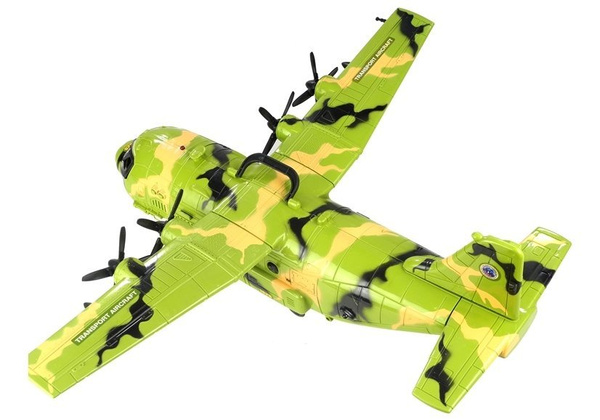Huge Military Aircraft 55cm with Accessories