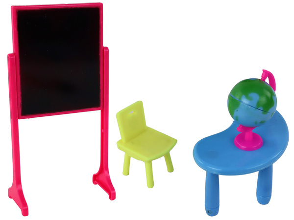 Teacher Doll With Student School Accessories