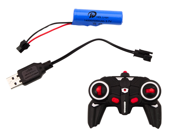 Remote Control Car 1:18 Drift 360 Lights Sounds Red