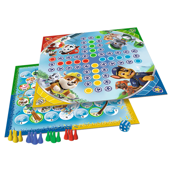 Board Game 2in1 Ludo Paw Patrol Trefl 01896
