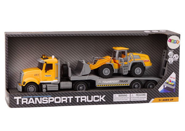 Lora LKW-Bagger-Lichtgeräusche fahren gelb