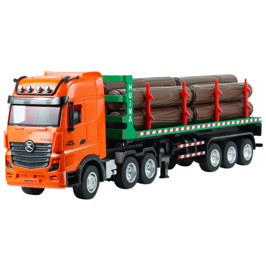 Ferngesteuerter RC Huina Holztransporter im Maßstab 1:18