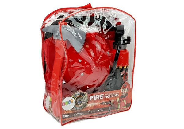 Firefighter Outfit Bal Fire Extinguisher Helmet Accessories