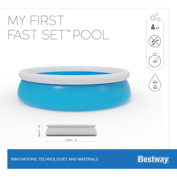 Garden Pool for Children 152 cm x 38 cm Bestway 57241