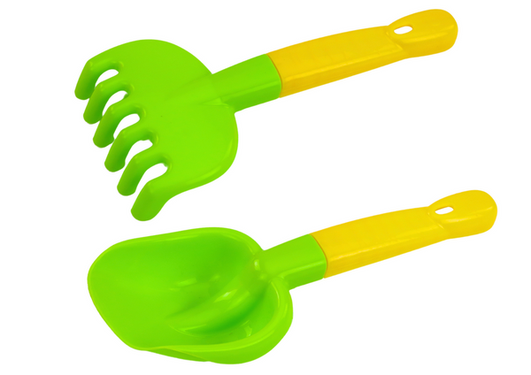 Set for Sand, Bucket, Strainer, Molds, 8 pieces, Colorful