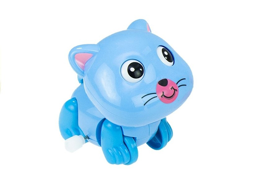 Kätzchen Katze zum Aufziehen Aufziehtier Kinder Spielzeug für Kinder WEIß