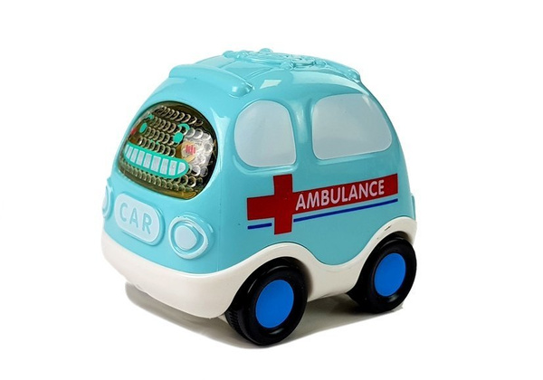 Set of Children's Cars with Tension Different Types 7 Elements