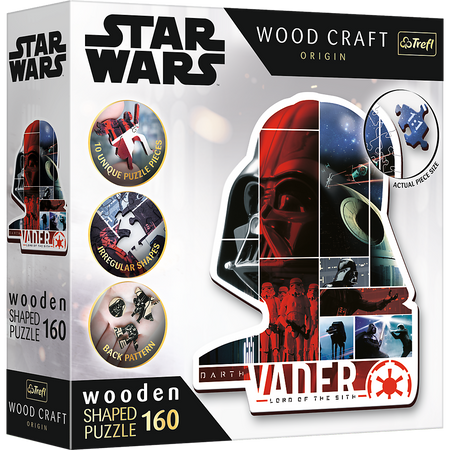 Star Wars Holzpuzzle 160-tlg. Darth Vader Trefl 20190