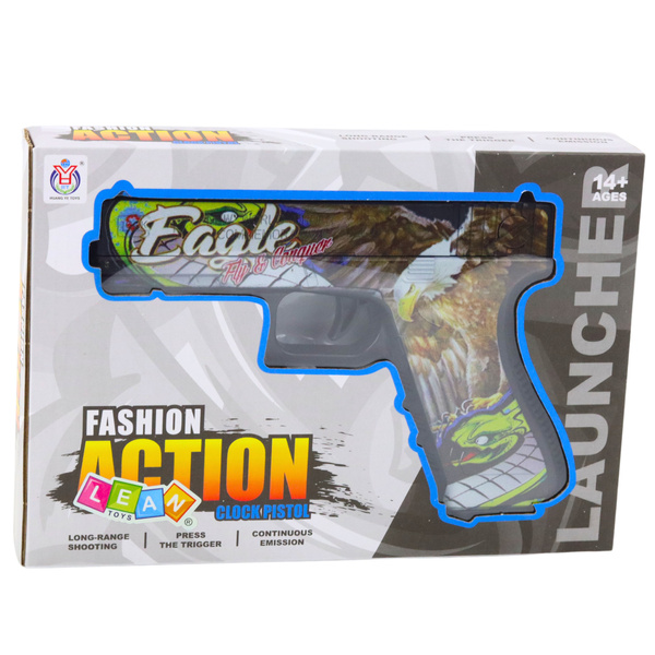 Water Ball Gun Foam Darts Laser Print Eagle