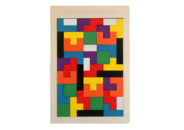 Wooden Puzzle Logic Puzzle 40 Pieces