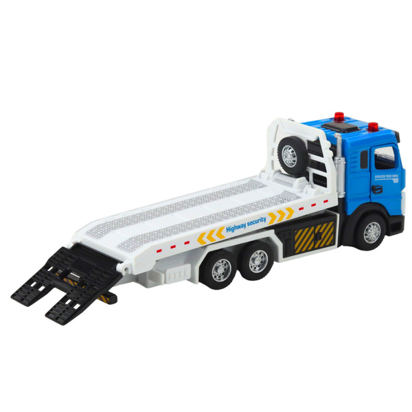 Transport Truck Tow Truck Moving Platform Lights Sounds