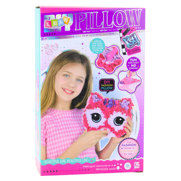 Creative Sewing Kit Kitten Pillow Mascot DIY Embroidery