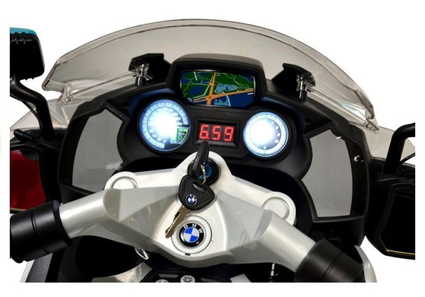 BMW Police Motorcycle Silver - Electric Ride On Motorbike