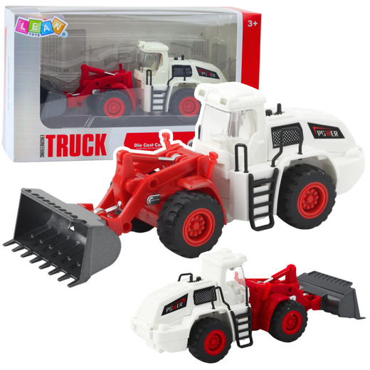 Baufahrzeug Bagger Bulldozer Bewegliche Metallschaufel Lichter Geräusche