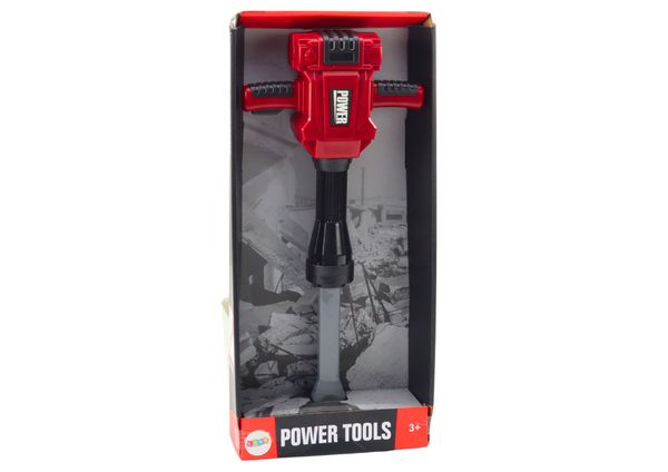 DIY Pneumatic Hammer Battery Operated Red