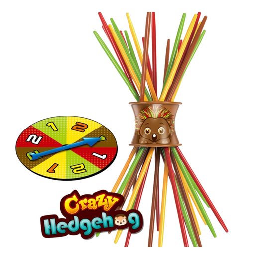 Family Arcade Game Crazy Hedgehog Checkers Shield