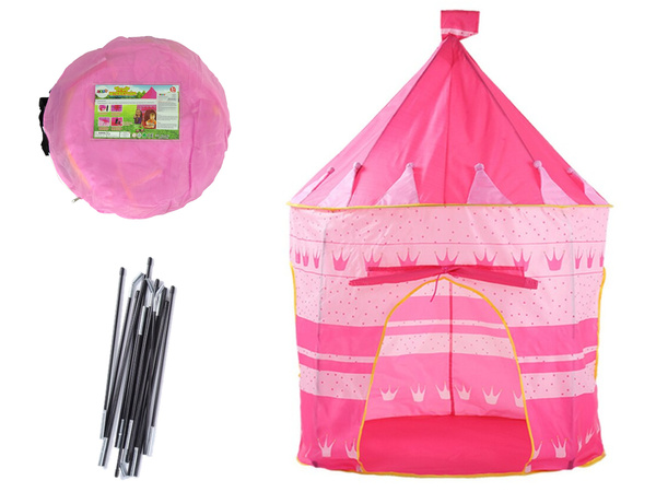 Princess Palace Tent House For Little Princess Pink 135 x 105 cm