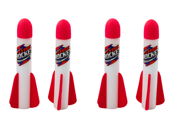 Dreifach-Launcher-Katapult-Schaumstoff-Raketen-Push-Up-Spiel