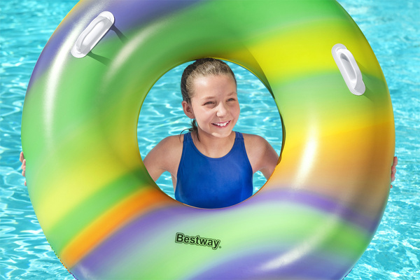 Inflatable Circle 119 cm Rainbow Bestway 36352