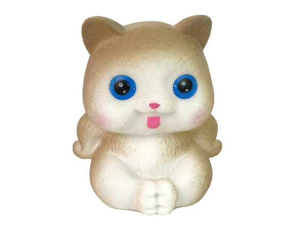 Emily Puppe mit Rose Katze Langes Haar