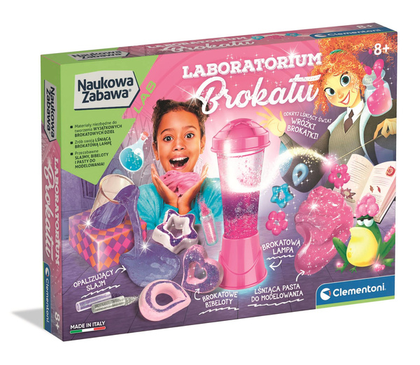 Science & Play Glitter Laboratory Fairy World Polish Language Clementoni 50700