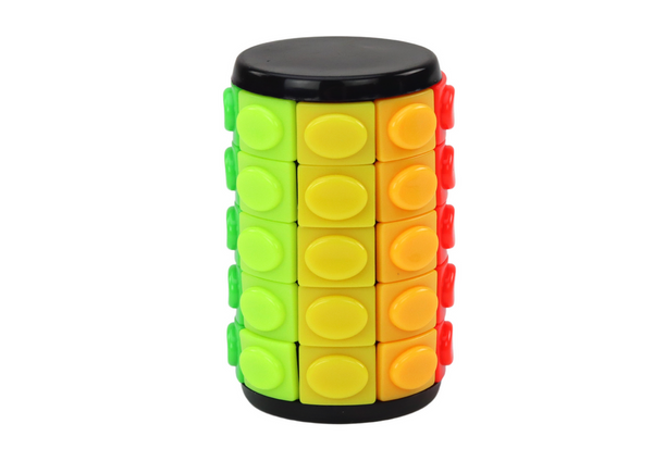 Zylinder-Logik-Puzzle-Set mit 3 Schwierigkeitsgraden